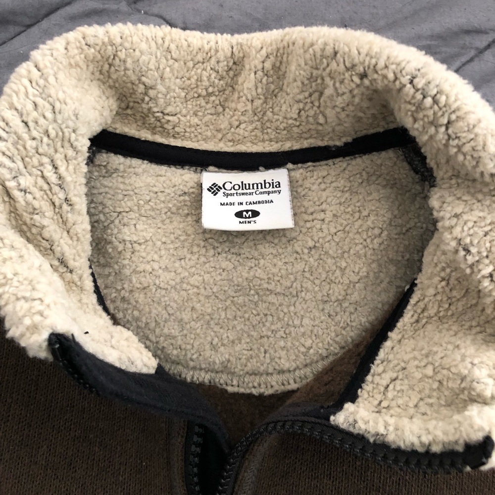 Columbia quarter zip sweatshirt